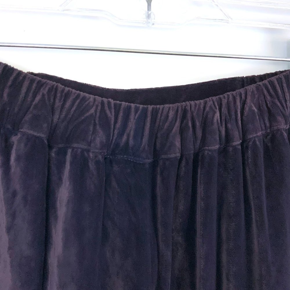 VTG CP Shades San Francisco Crushed Velvet Pants Logenlook Elastic Waist Sz S -M - Picture 15 of 16